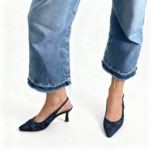 Escarpin bleu pour femme – Pedro Miralles