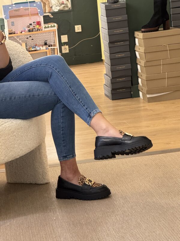 Mocassin pour femme noir
