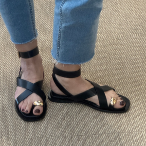 Sandales Bijoux Pied Doré Bibi Lou