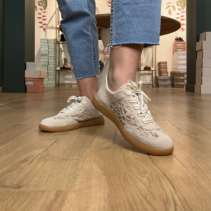 Baskets Liu Jo Dentelle Beige