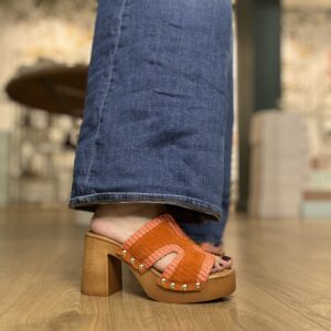 Sabots Ouverts Sandro Rossi Orange