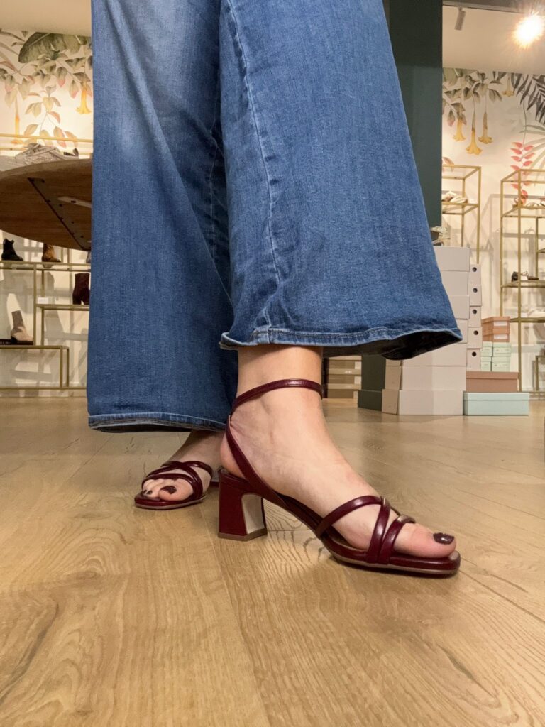 Sandales Pedro Miralles Bordeaux Cuir