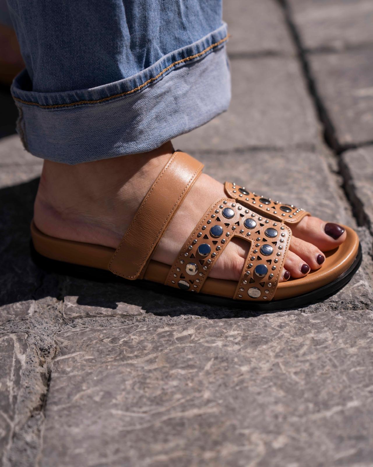 Sandales Bibi Lou Cuir Beige
