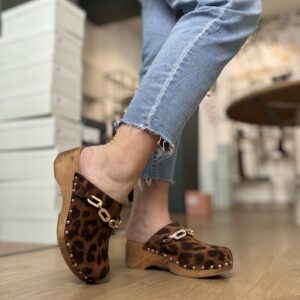 Sabots Léopard Pedro Miralles